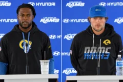 Davante Adams Matthew Stafford Los Angeles Rams