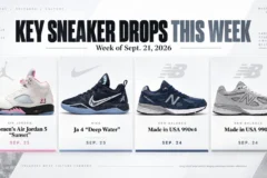 Sneakers Drop This Week