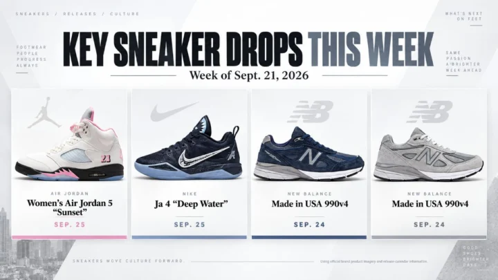 Sneakers Drop This Week
