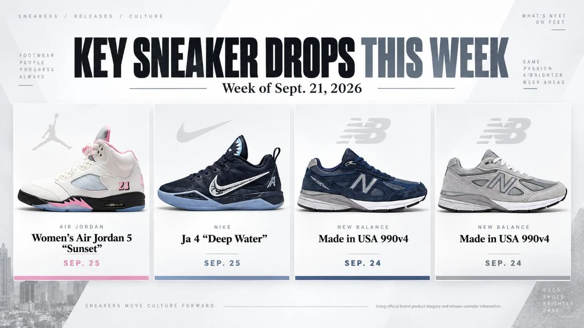 Sneakers Drop This Week